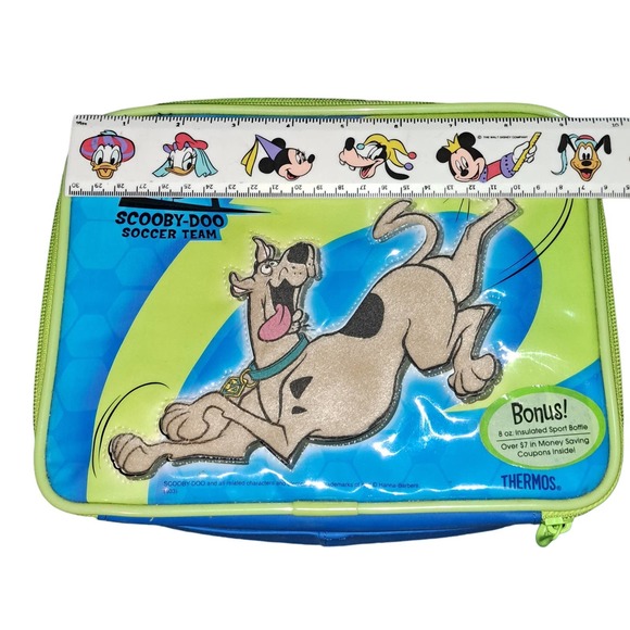 Brand New Scooby-Doo Soccer Team Thermos Lunchbox-Thermos - Picture 3 of 9